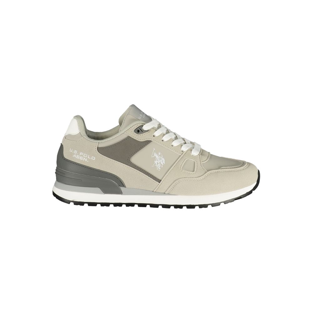 U.S. POLO ASSN. Grey Polyurethane Men's Sneaker | Regal Royce