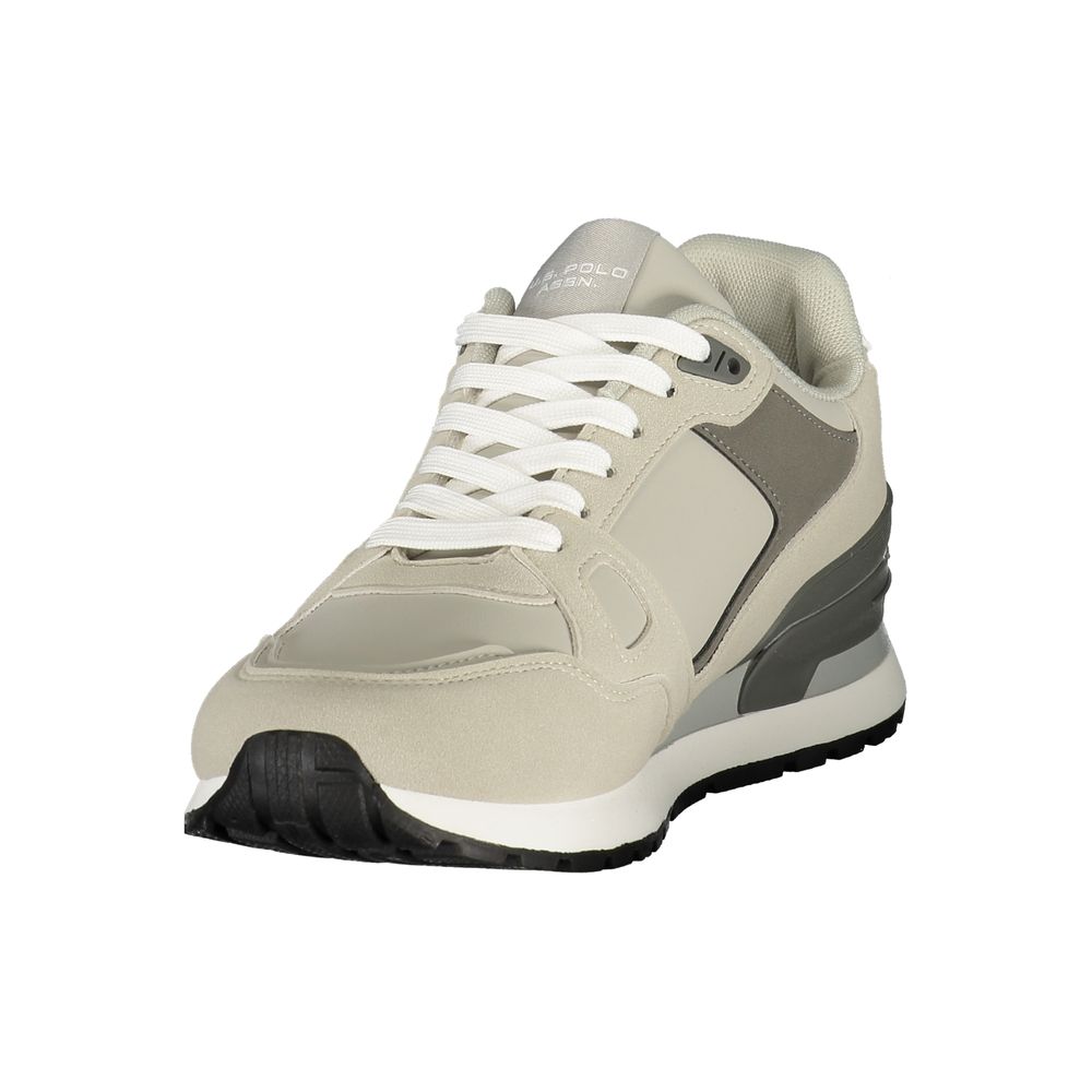U.S. POLO ASSN. Grey Polyurethane Men's Sneaker | Regal Royce
