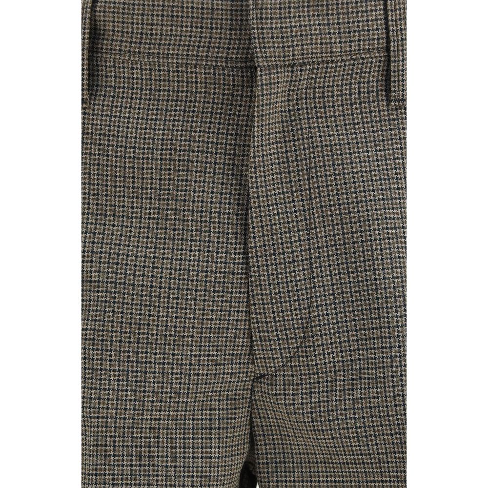 Prada Brown Wool Oves Aries Pants | Regal Royce