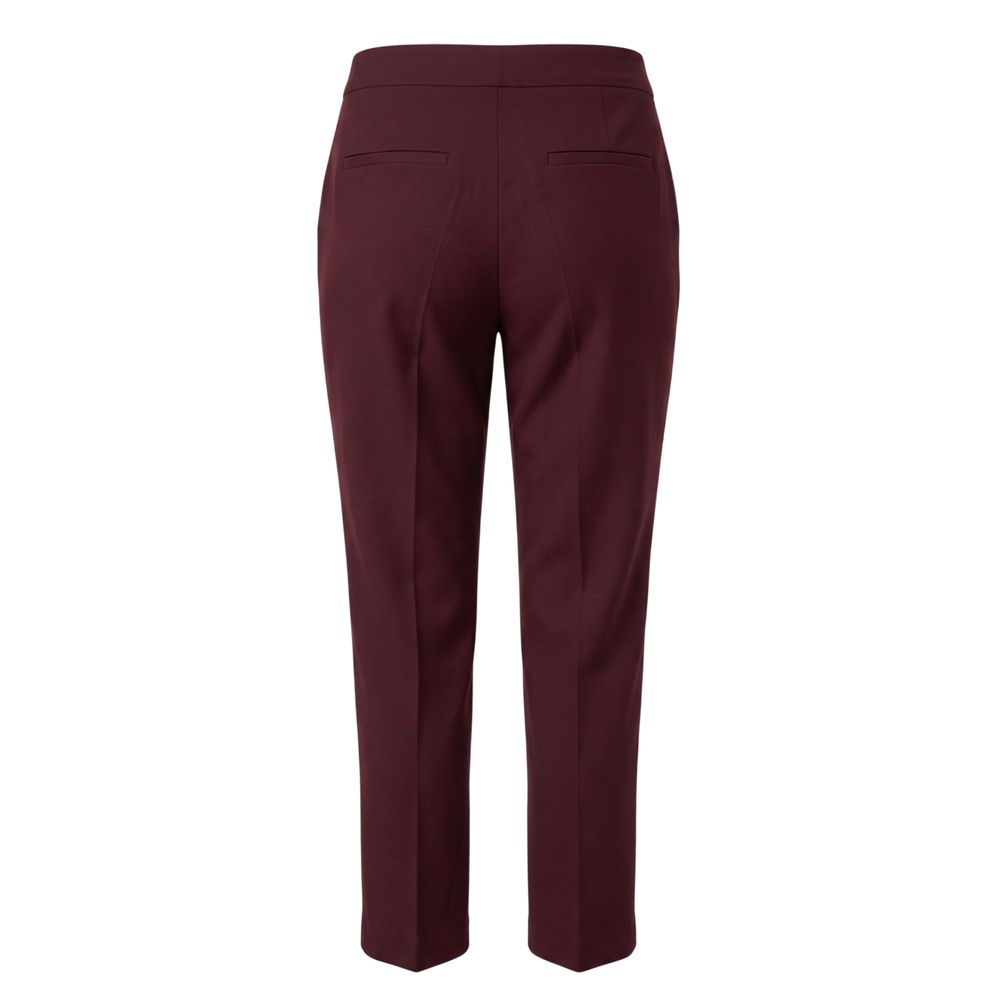 Trussardi Jeans Red Viscose Women Pants | Regal Royce