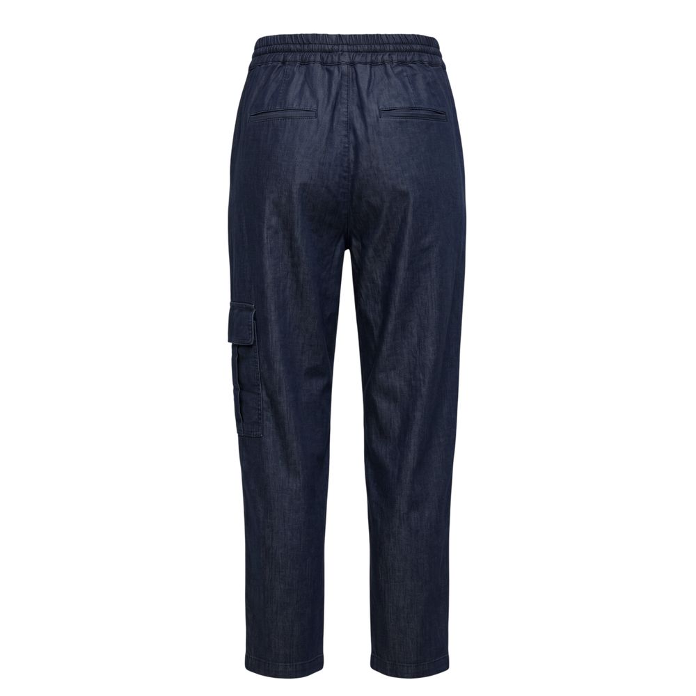 Trussardi Jeans Blue Cotton Women's Pant | Regal Royce