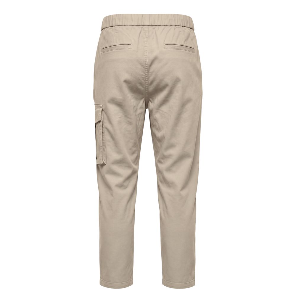 Trussardi Jeans Beige Lyocell Women Pants | Regal Royce