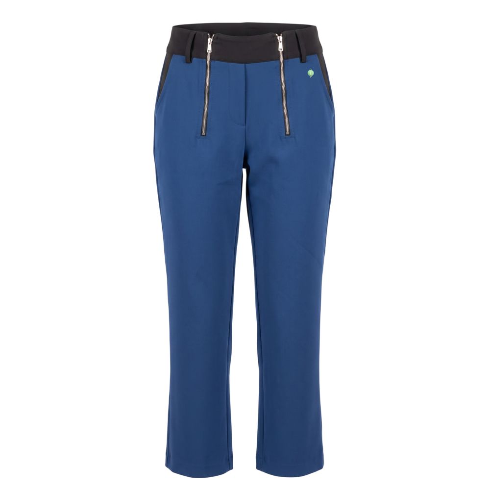 Trussardi Jeans Blue Polyester Women Pant | Regal Royce