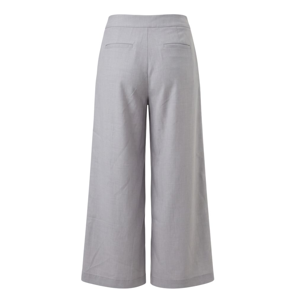 Trussardi Jeans Grey Polyester Women's Pant | Regal Royce