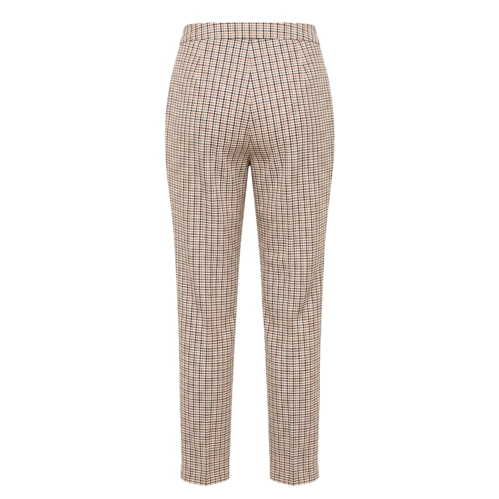 Trussardi Jeans White Cotton Womens Pants | Regal Royce