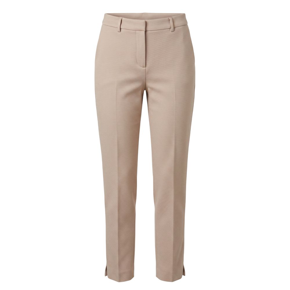 Trussardi Beige Viscose Women Pants | Regal Royce