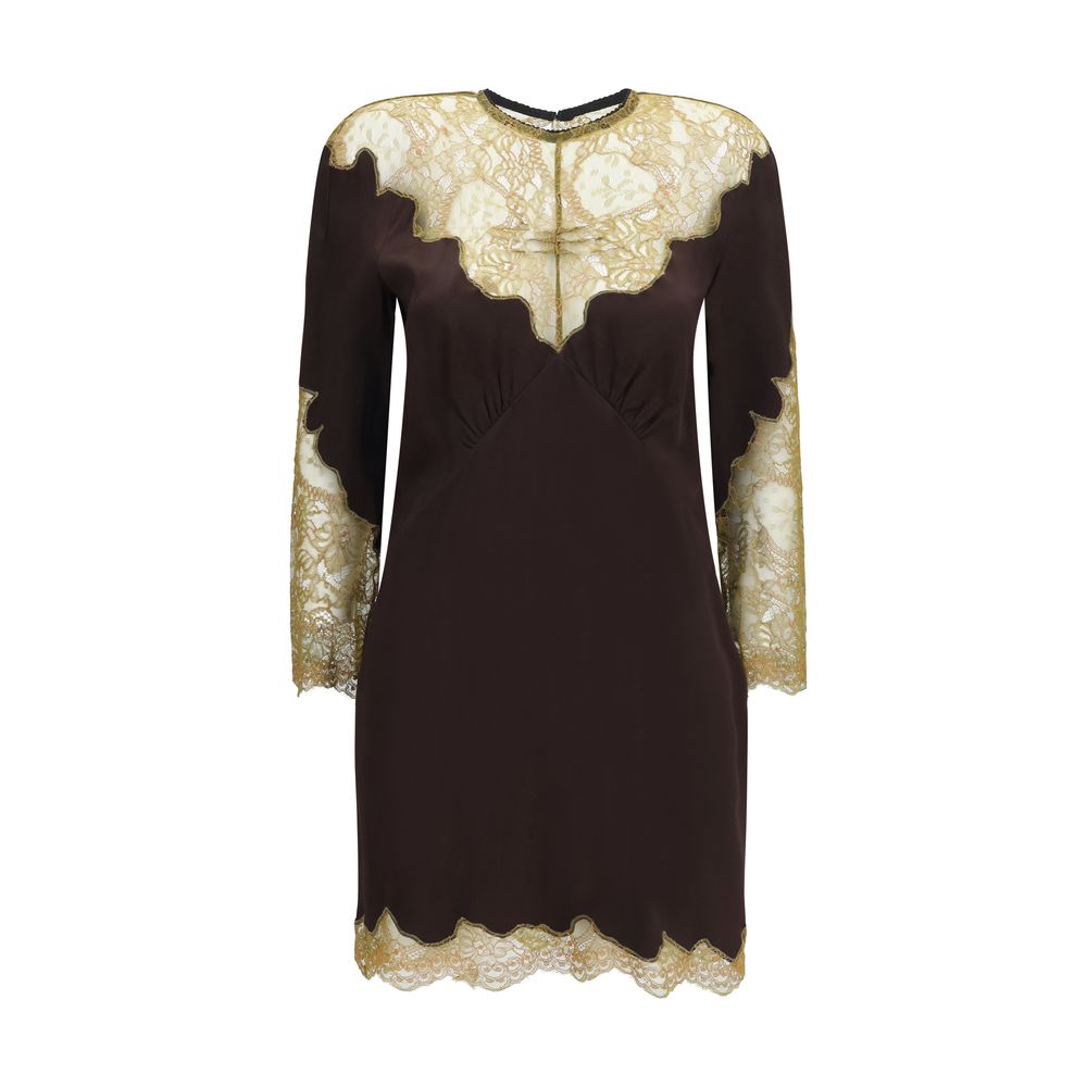 The Attico Multicolor Acetate Casual Dress | Regal Royce