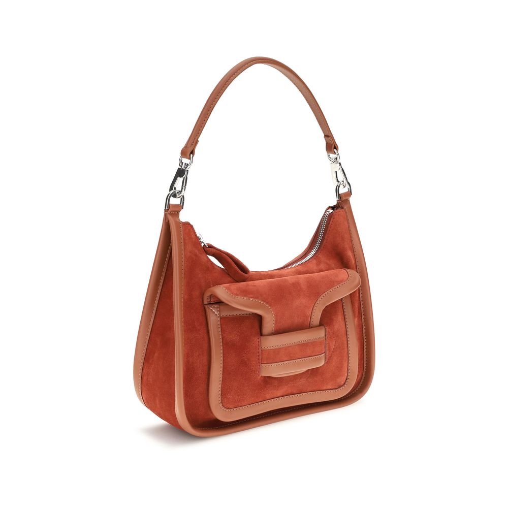 Pierre Hardy Brown Calf Leather Bos Taurus Shoulder Bag | Regal Royce