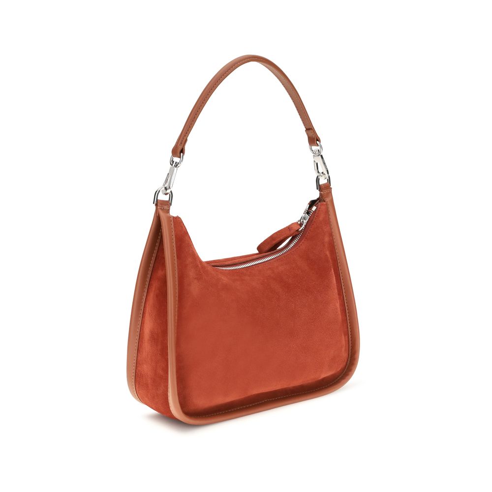 Pierre Hardy Brown Calf Leather Bos Taurus Shoulder Bag | Regal Royce