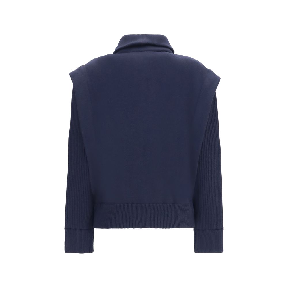 Giorgio Armani Blue Wool Oves Aries Bomber | Regal Royce
