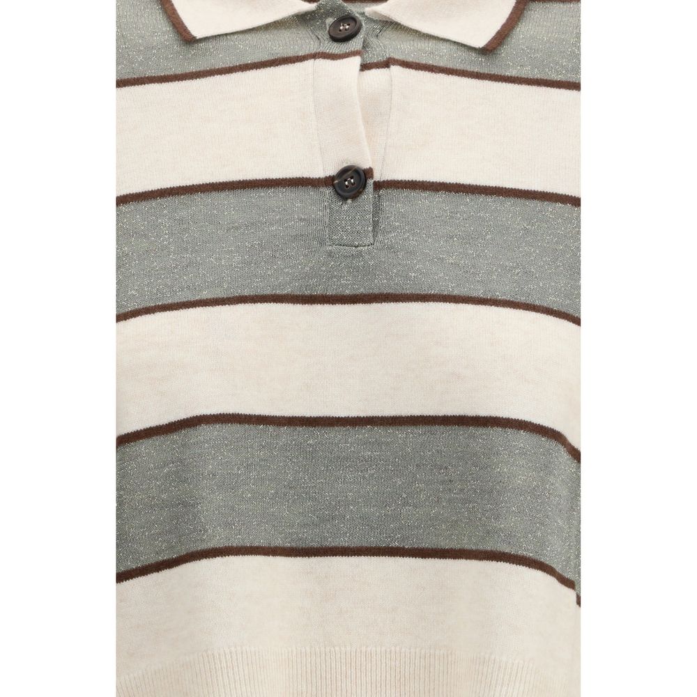 Brunello Cucinelli Multicolor Wool Oves Aries T-Shirt | Regal Royce