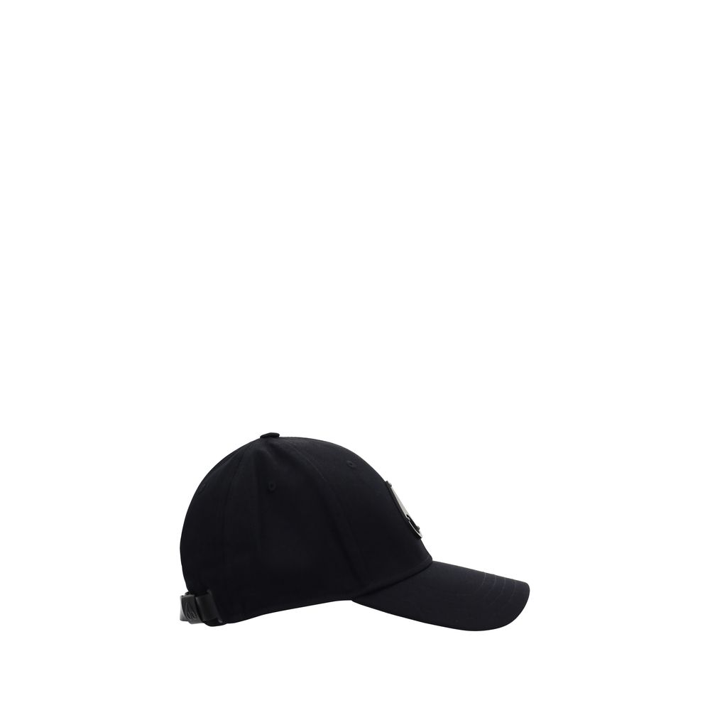 Moose Knuckles Black Cotton Cap (Baseball Hat) | Regal Royce