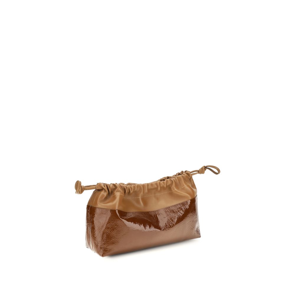 Pierre Hardy Bicolor Calf Leather Bos Taurus Clutch Bag | Regal Royce
