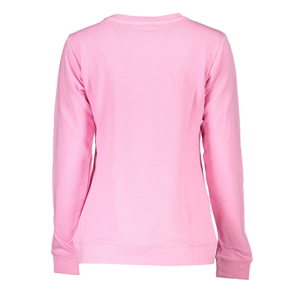 Cavalli Class Pink Cotton Womens Sweatshirt | Regal Royce