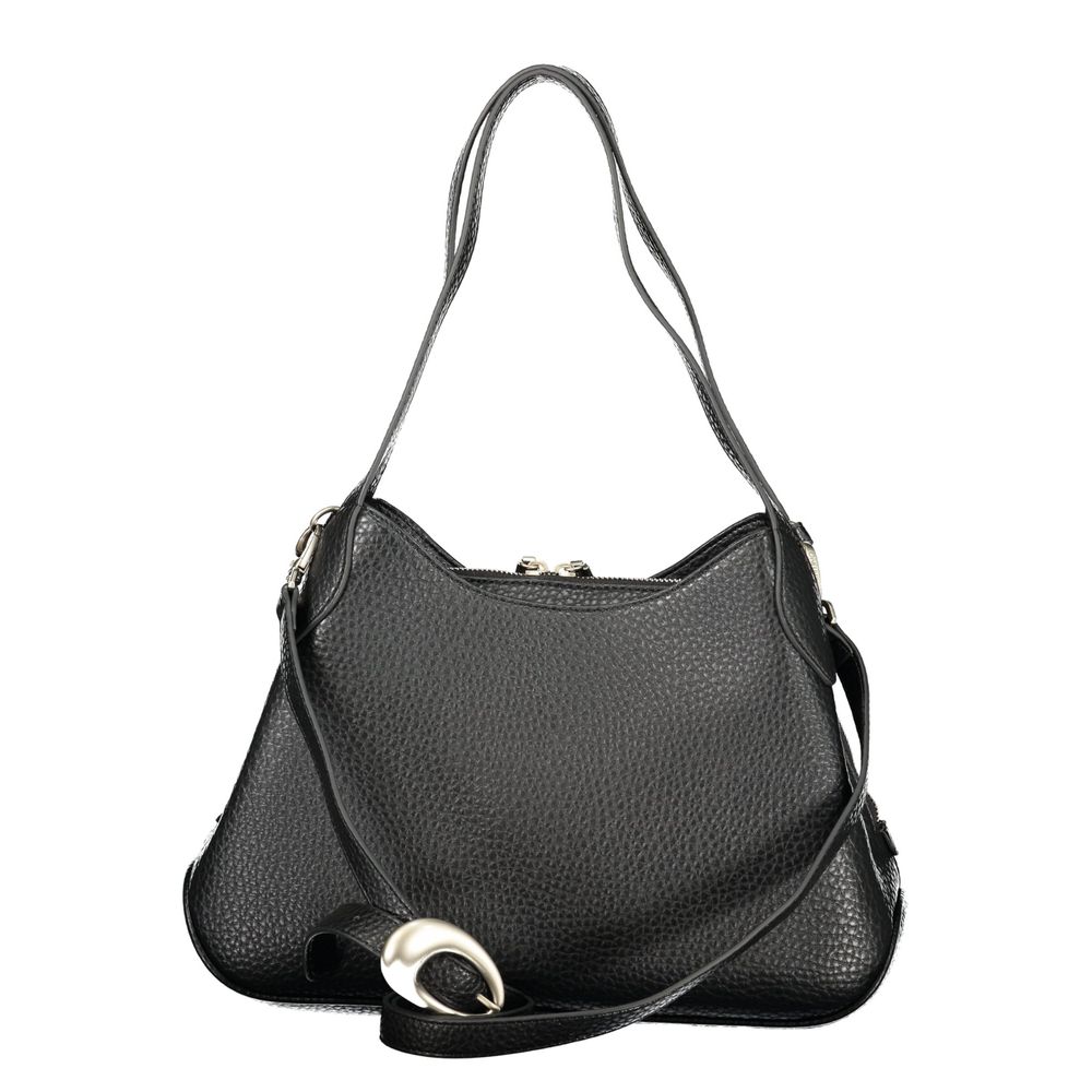 Mario Valentino Nero Poliuretano Women Bag | Regal Royce