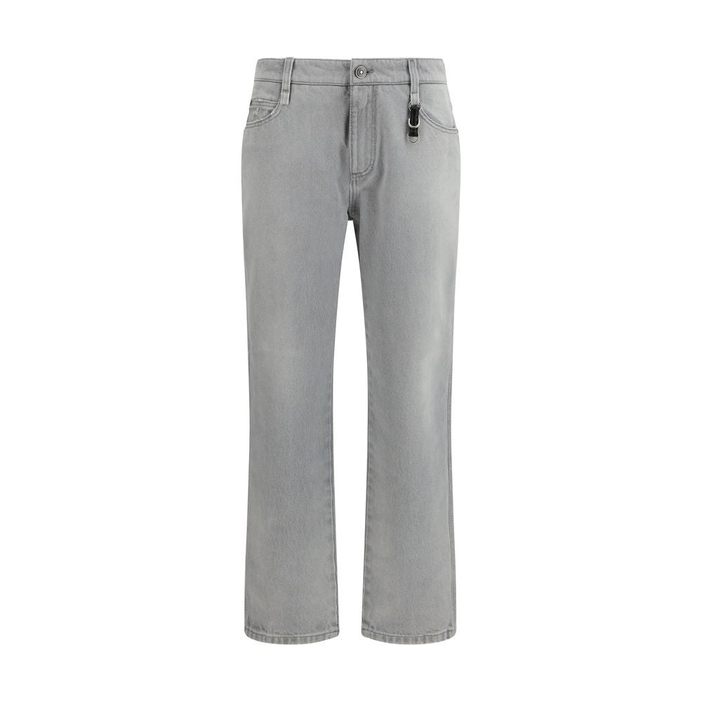 Ermanno Scervino Gray Cotton Boyfriend Jeans | Regal Royce