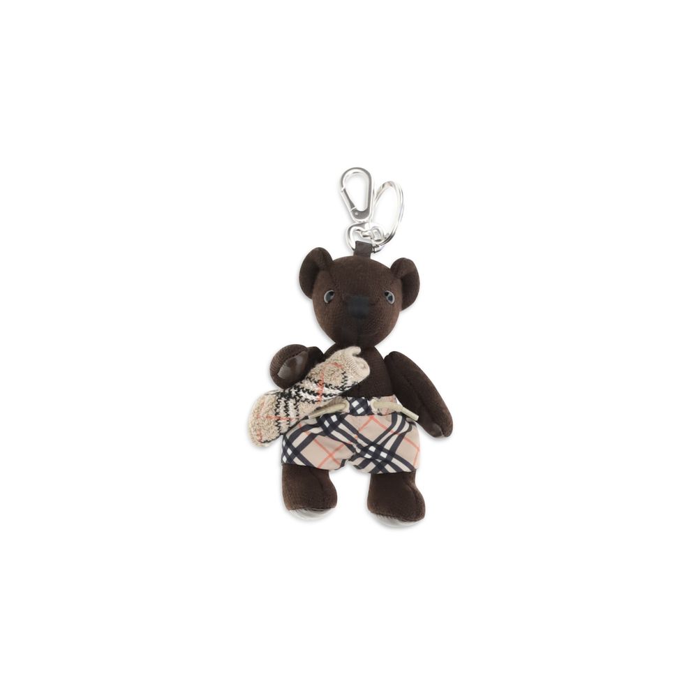 Burberry Brown Wool Oves Aries Keychain | Regal Royce