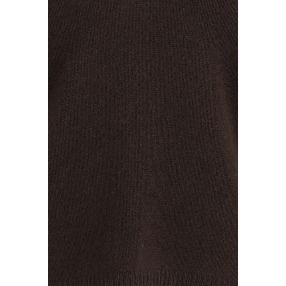 Allude Brown Cashmere Sweater | Regal Royce