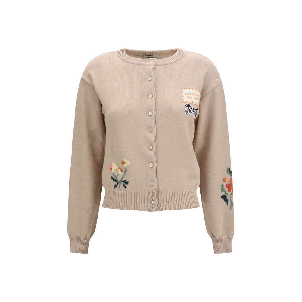 Max Mara Beige Cotton Cardigan | Regal Royce