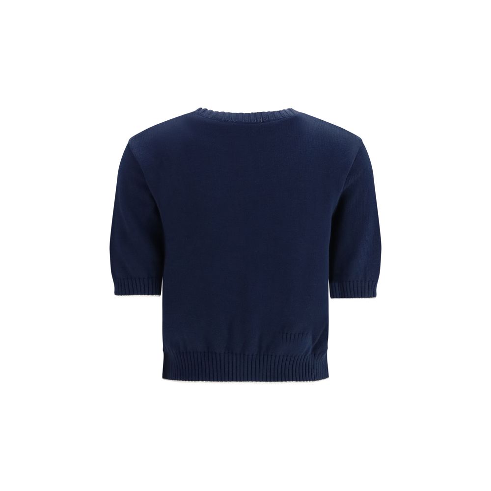 Max Mara Blue Cotton Sweatshirt | Regal Royce