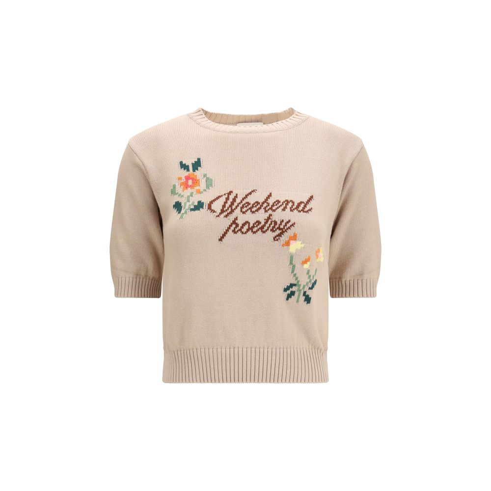 Max Mara Beige Cotton Sweatshirt | Regal Royce