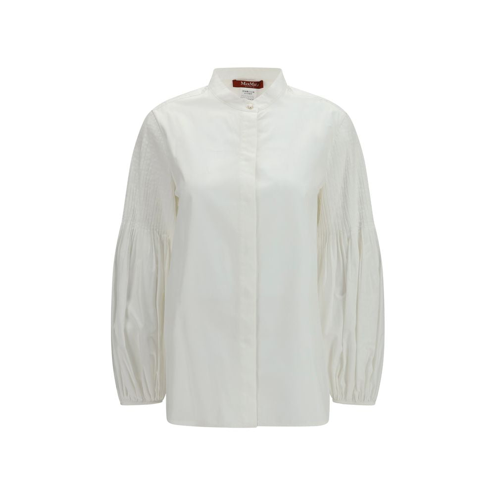 Max Mara White Cotton Blouse | Regal Royce