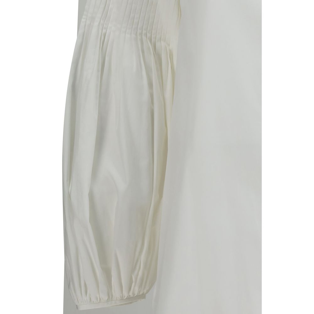 Max Mara White Cotton Blouse | Regal Royce