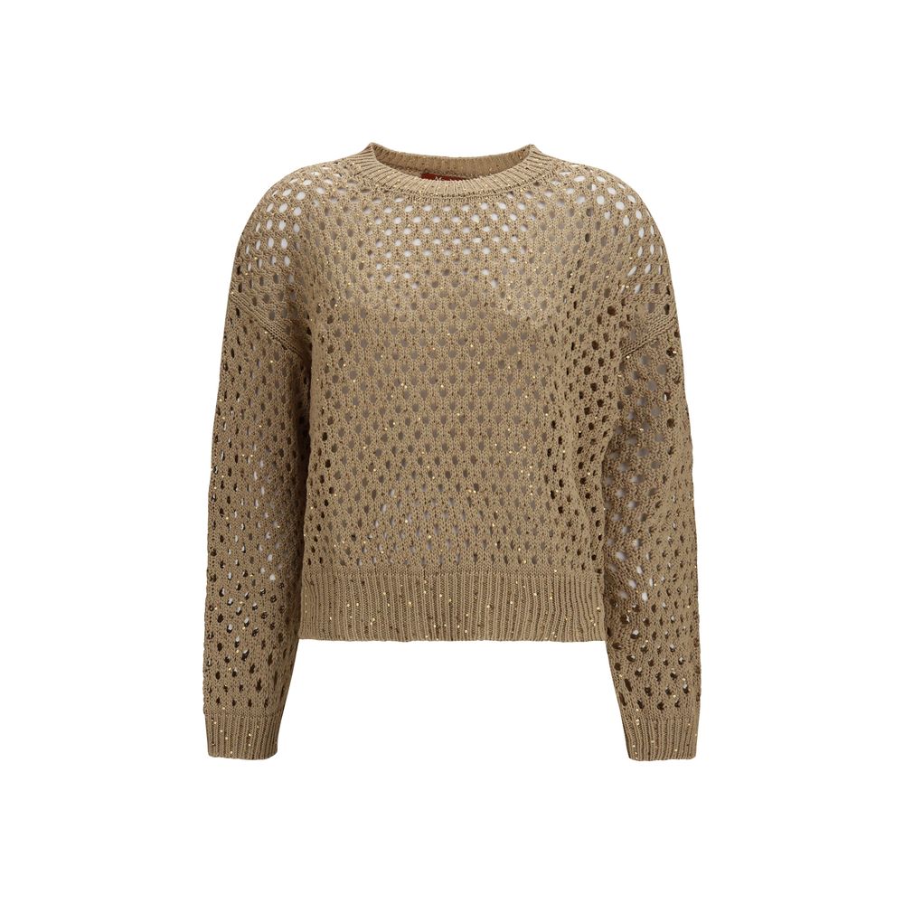 Max Mara Beige Cotton Sweatshirt | Regal Royce