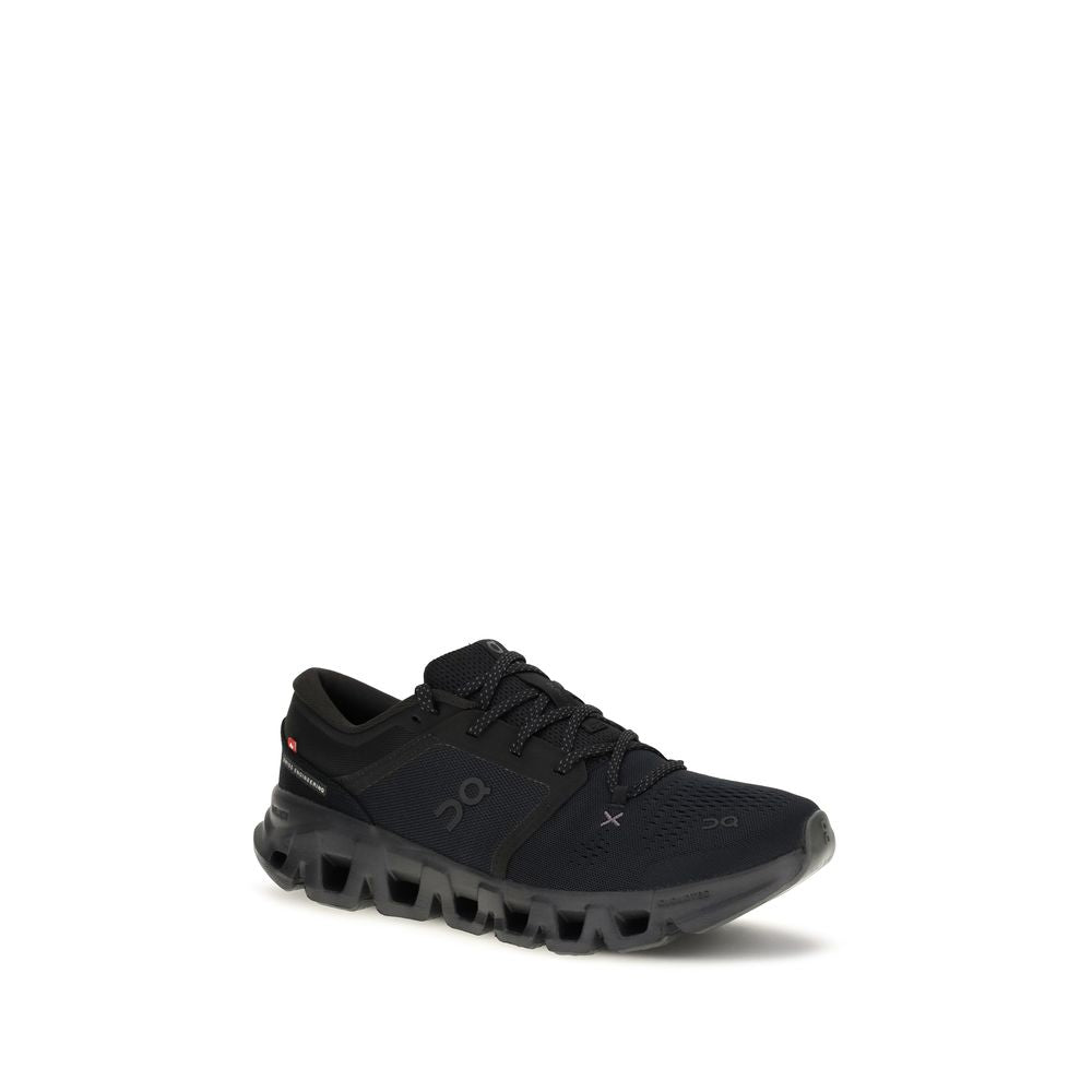 ON Black Fabric Athletic Sneakers | Regal Royce