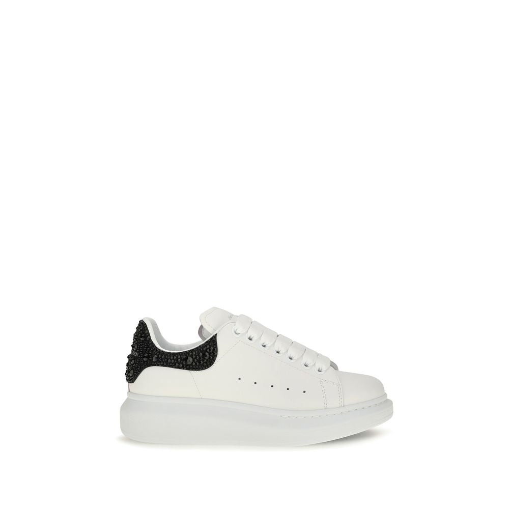 Alexander McQueen White Calf Leather Bos Taurus Chunky Sneakers | Regal Royce