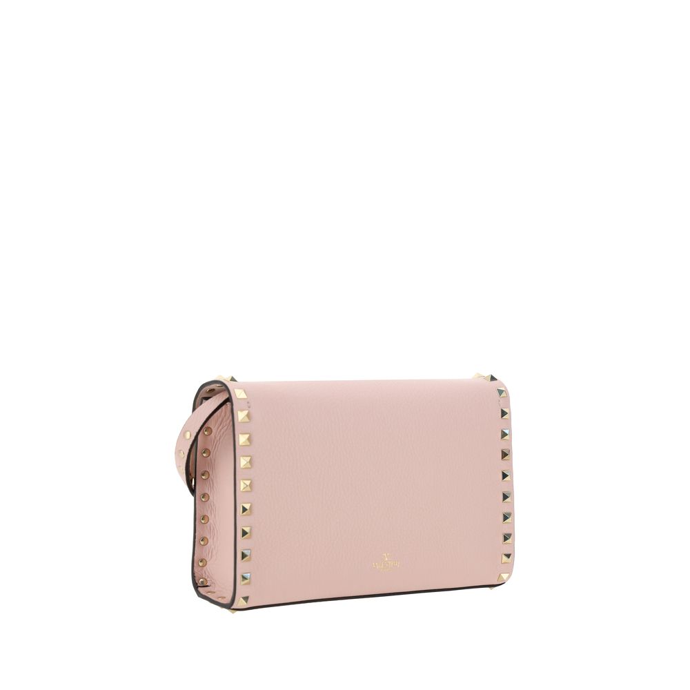 Valentino Garavani Pink Calf Leather Bos Taurus Shoulder Bag | Regal Royce