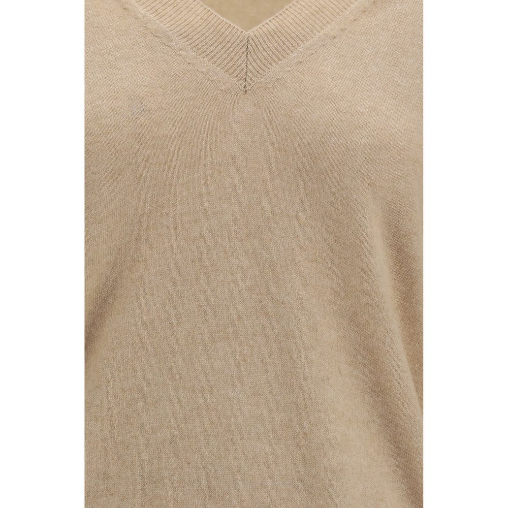 Malo Beige Cashmere Sweater | Regal Royce