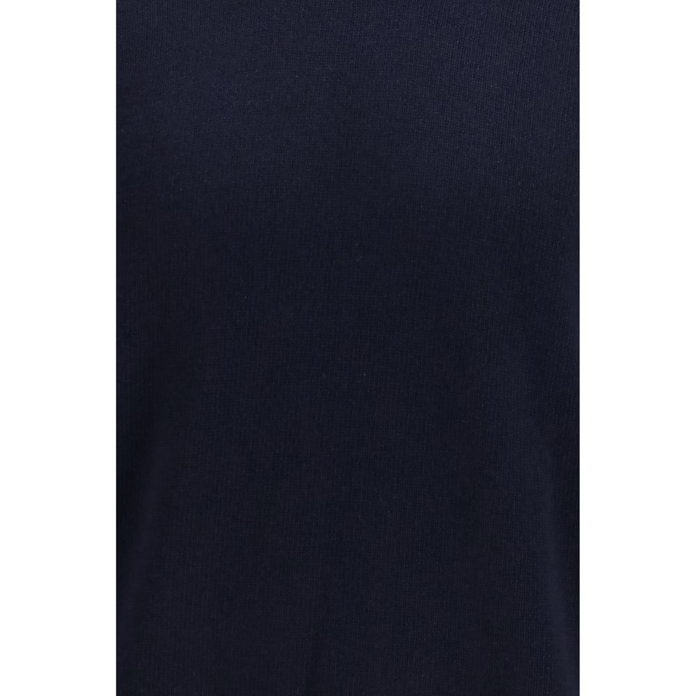 Brooksfield Blue Wool Oves Aries Sweatshirt | Regal Royce