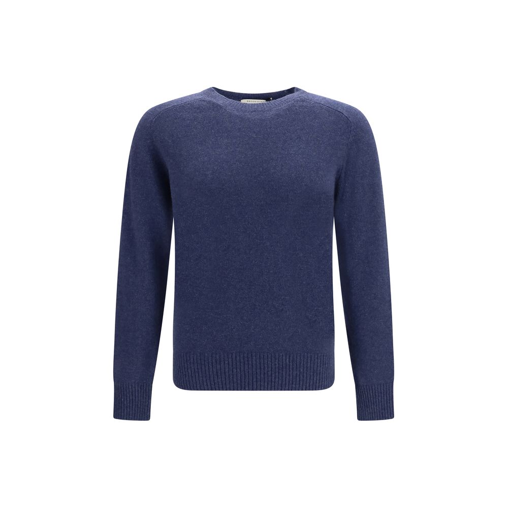 Brooksfield Blue Cashmere Sweater | Regal Royce