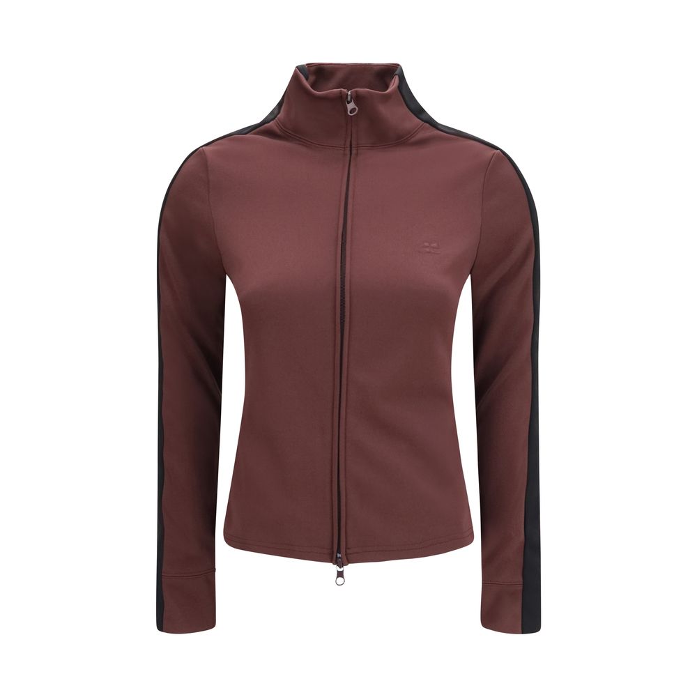 Courrèges Bordeaux Polyester Sweatshirt | Regal Royce