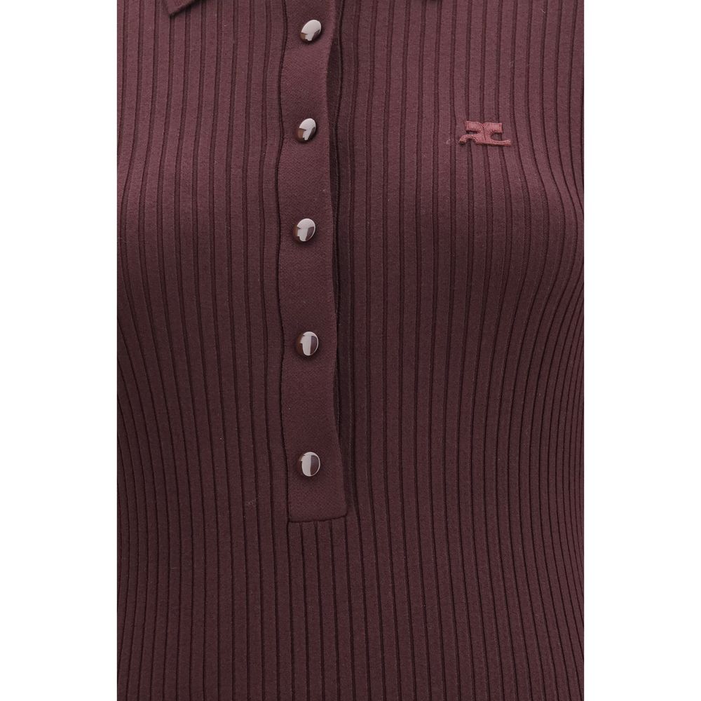 Courrèges Purple Viscose Long Dress | Regal Royce