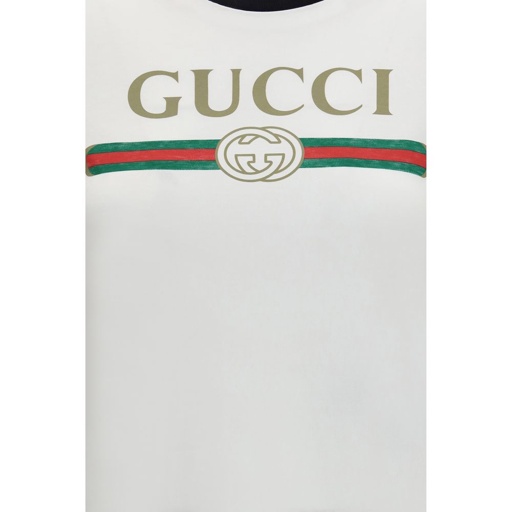 Gucci White Cotton T-Shirt | Regal Royce