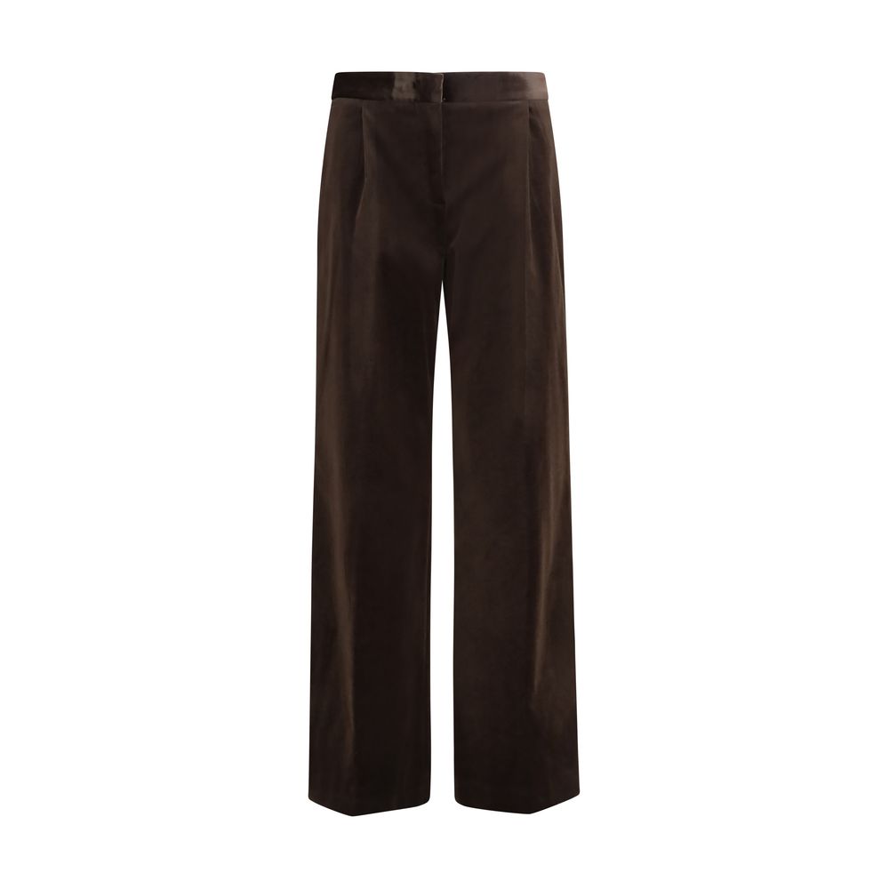 Lardini Brown Cotton Pants | Regal Royce