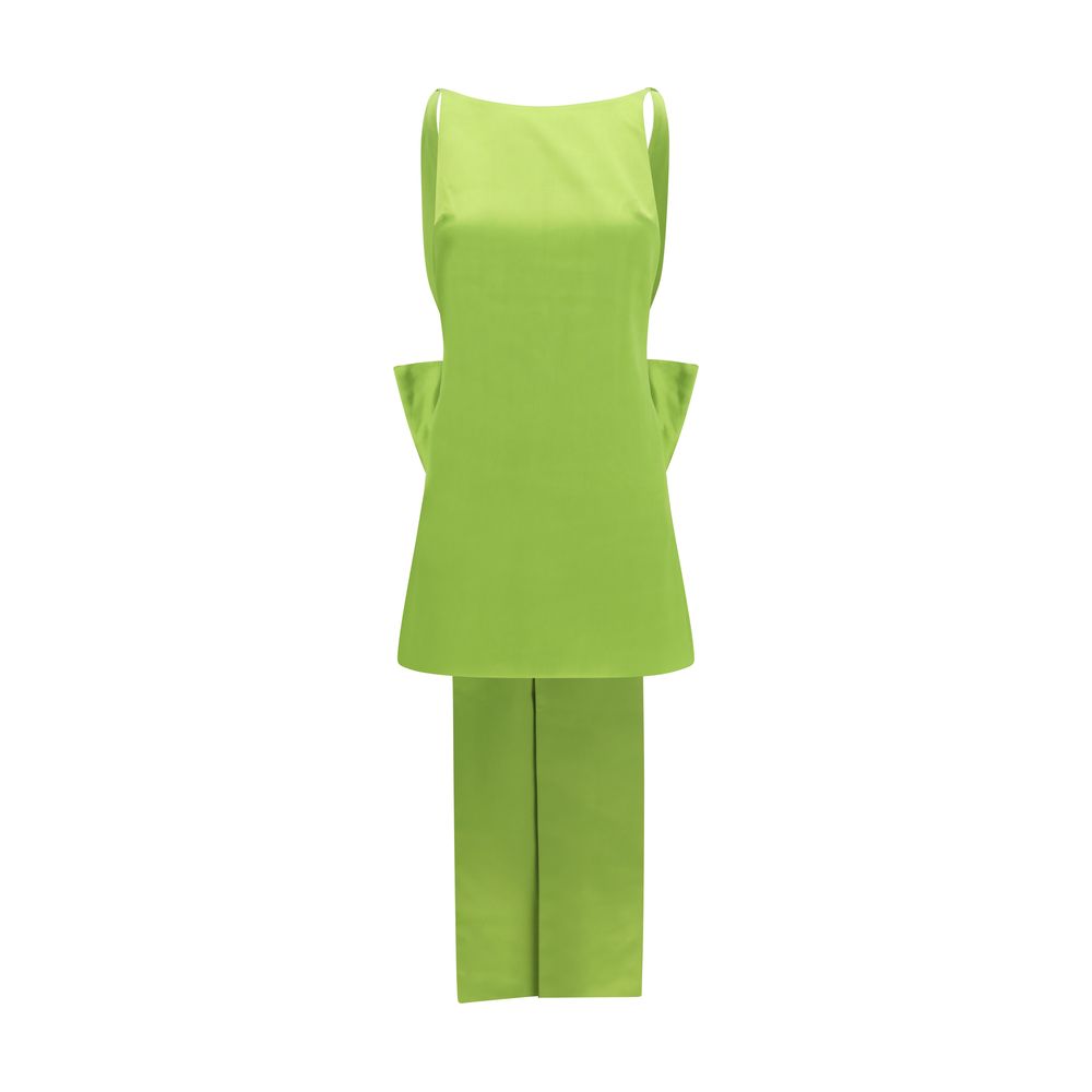 Self-Portrait Bicolor Polyester Casual Dress | Regal Royce