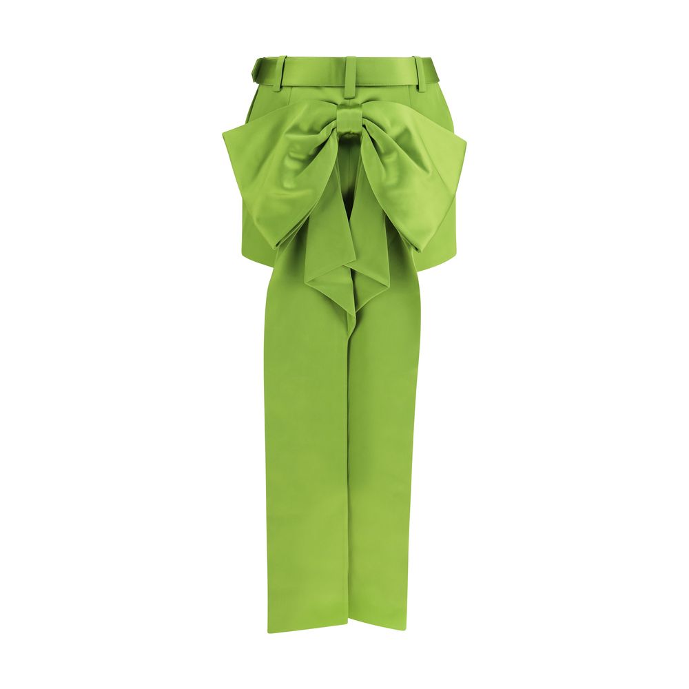Self-Portrait Bicolor Polyester Mini Skirt | Regal Royce