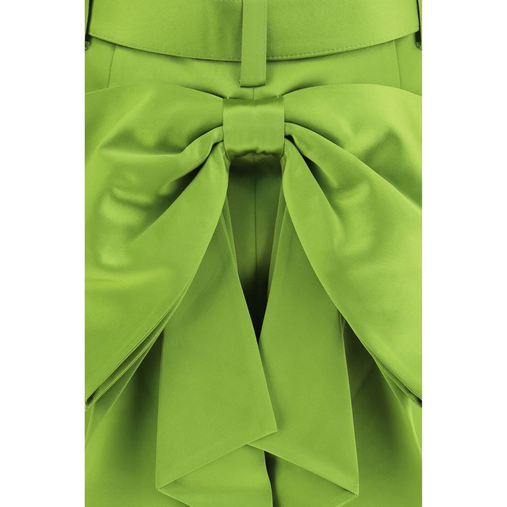 Self-Portrait Bicolor Polyester Mini Skirt | Regal Royce