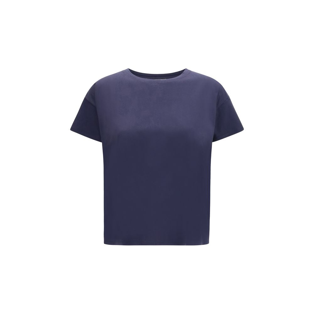 Loulou De Saison Blue Cotton T-Shirt | Regal Royce