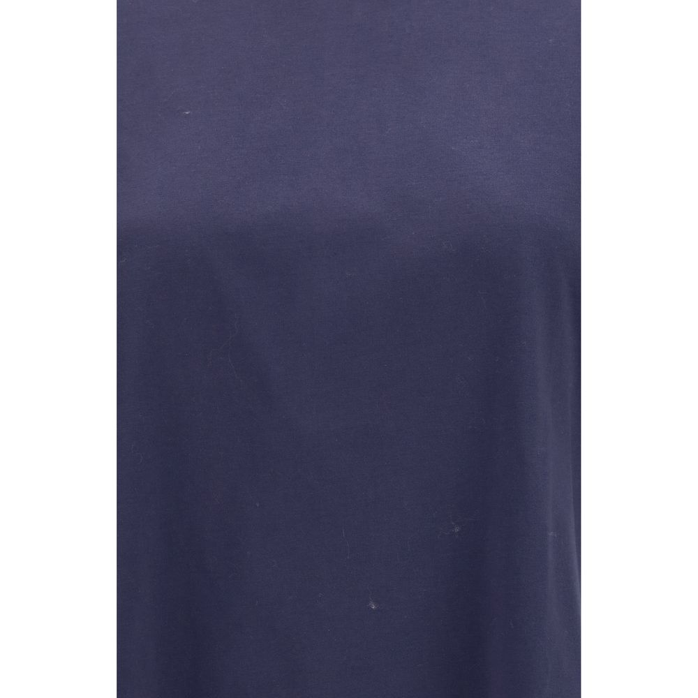 Loulou De Saison Blue Cotton T-Shirt | Regal Royce