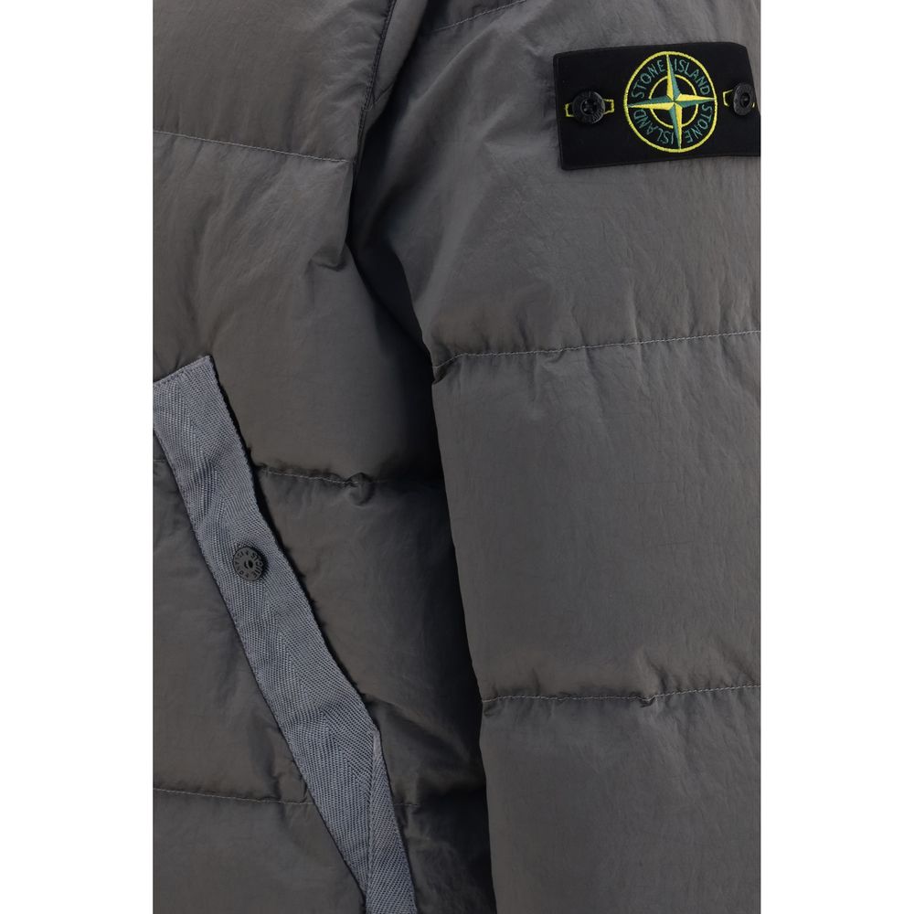 Stone Island Bicolor Polyamide Full-Length Jacket | Regal Royce