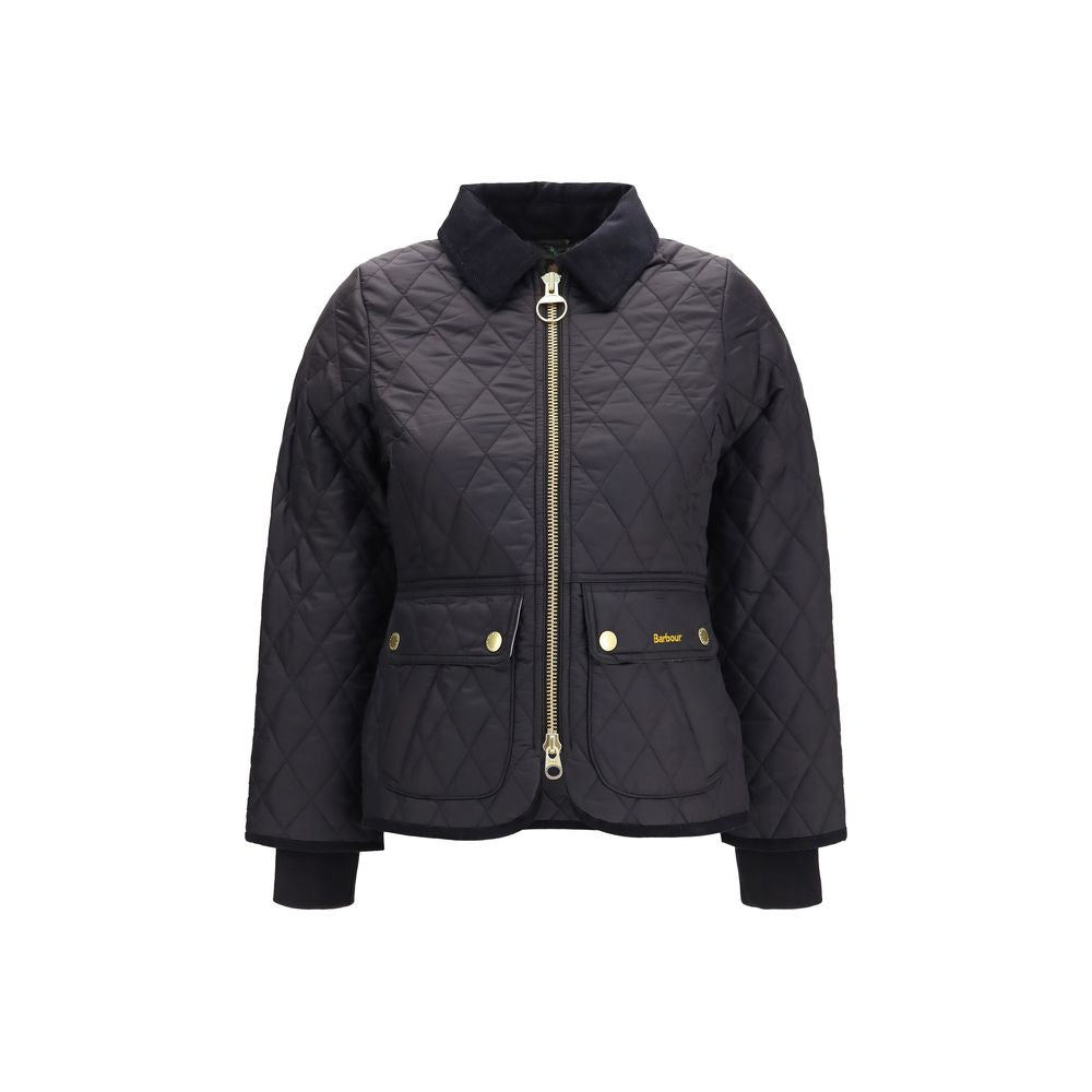 Barbour Black Polyamide Full-Length Jacket | Regal Royce