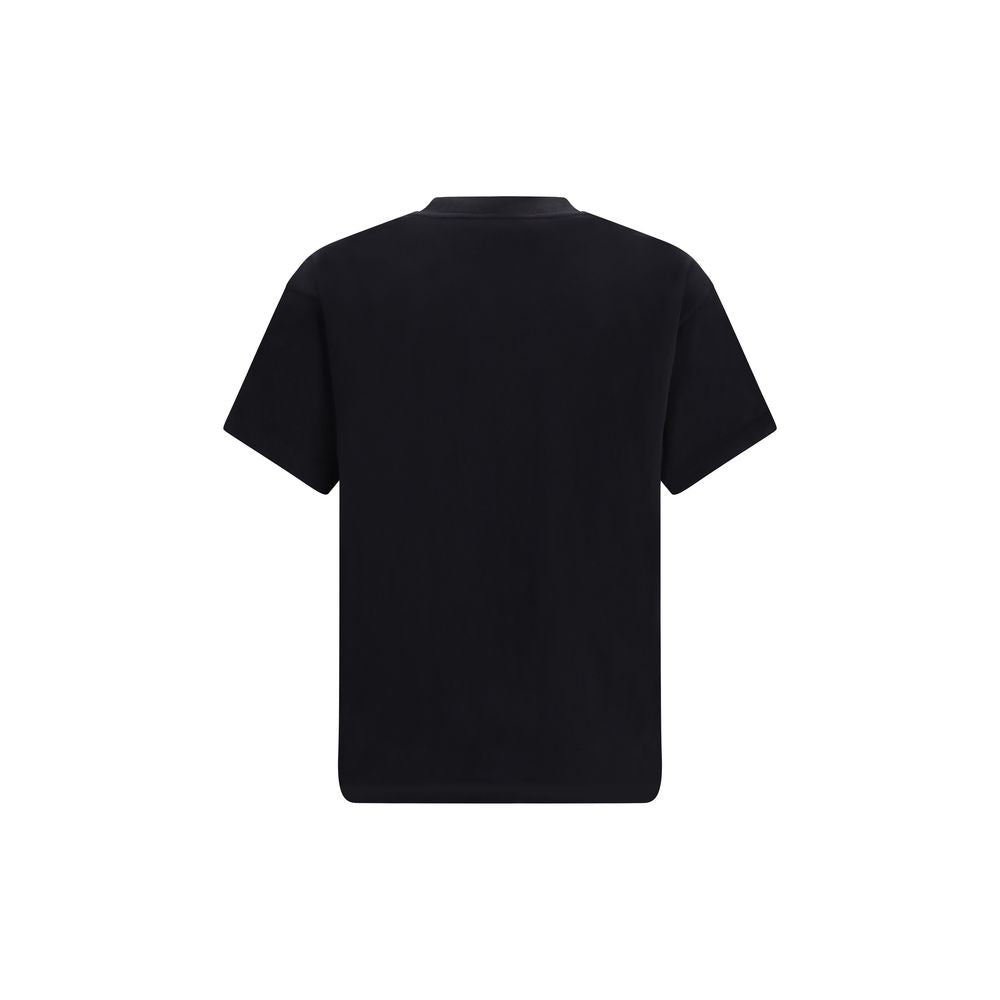 Palm Angels Black Cotton T-Shirt | Regal Royce