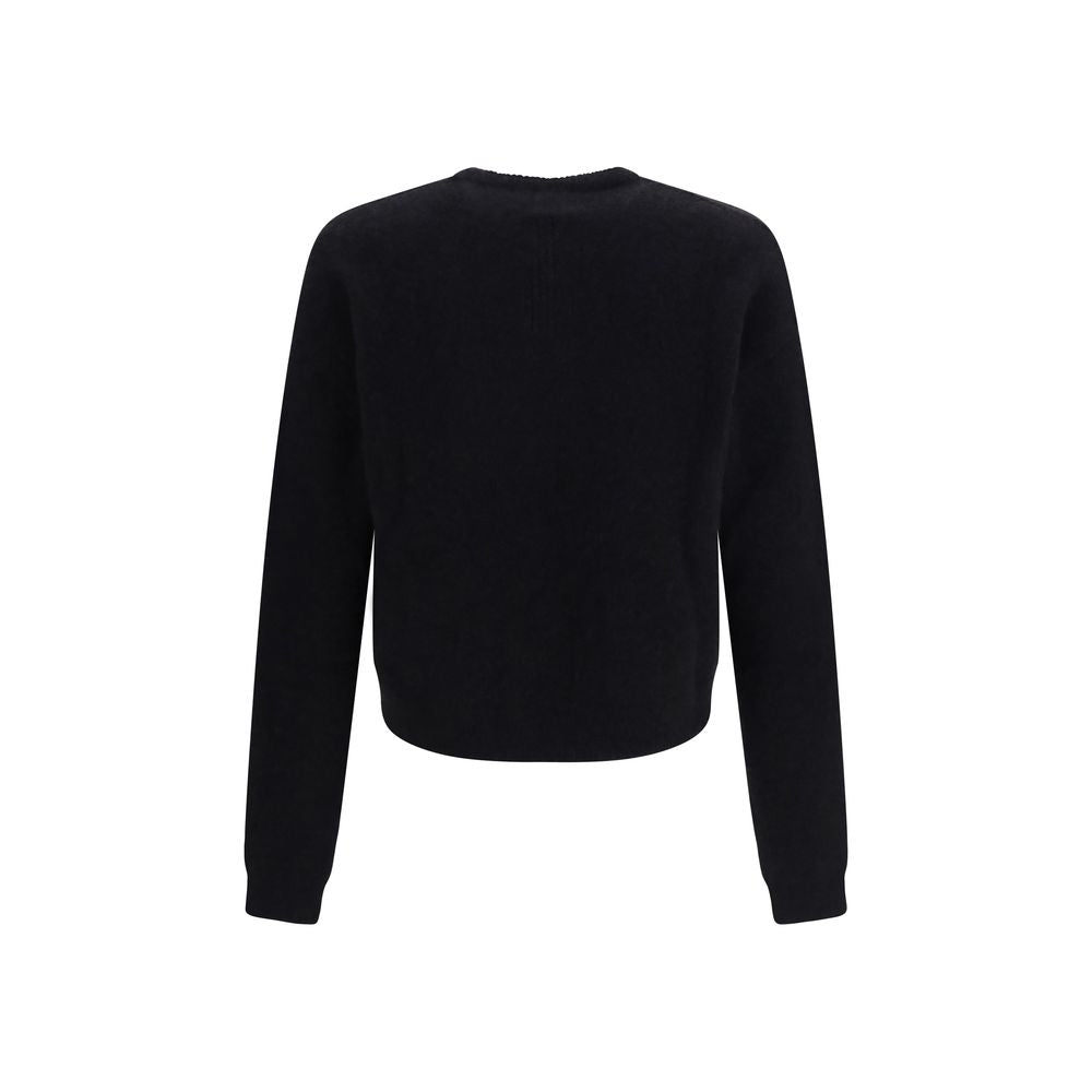 Rick Owens Black Alpaca Vicugna Pacos Sweatshirt | Regal Royce