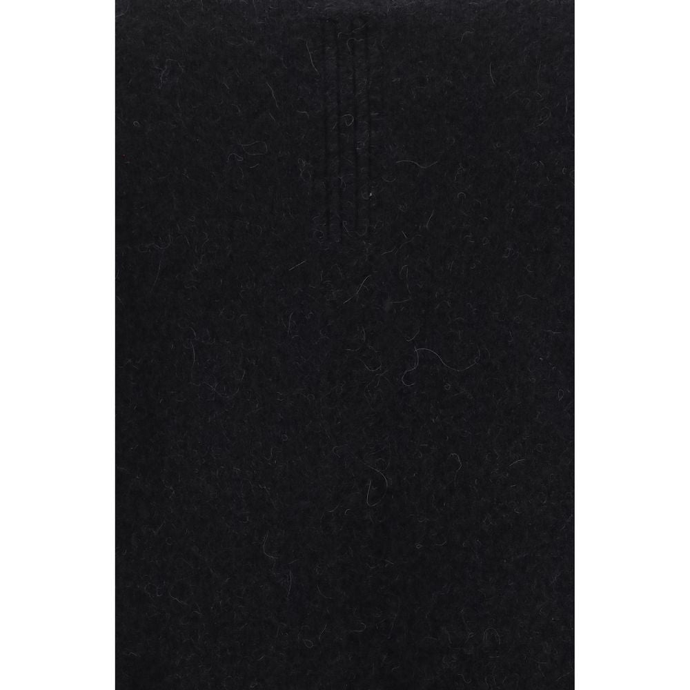 Rick Owens Black Alpaca Vicugna Pacos Sweatshirt | Regal Royce