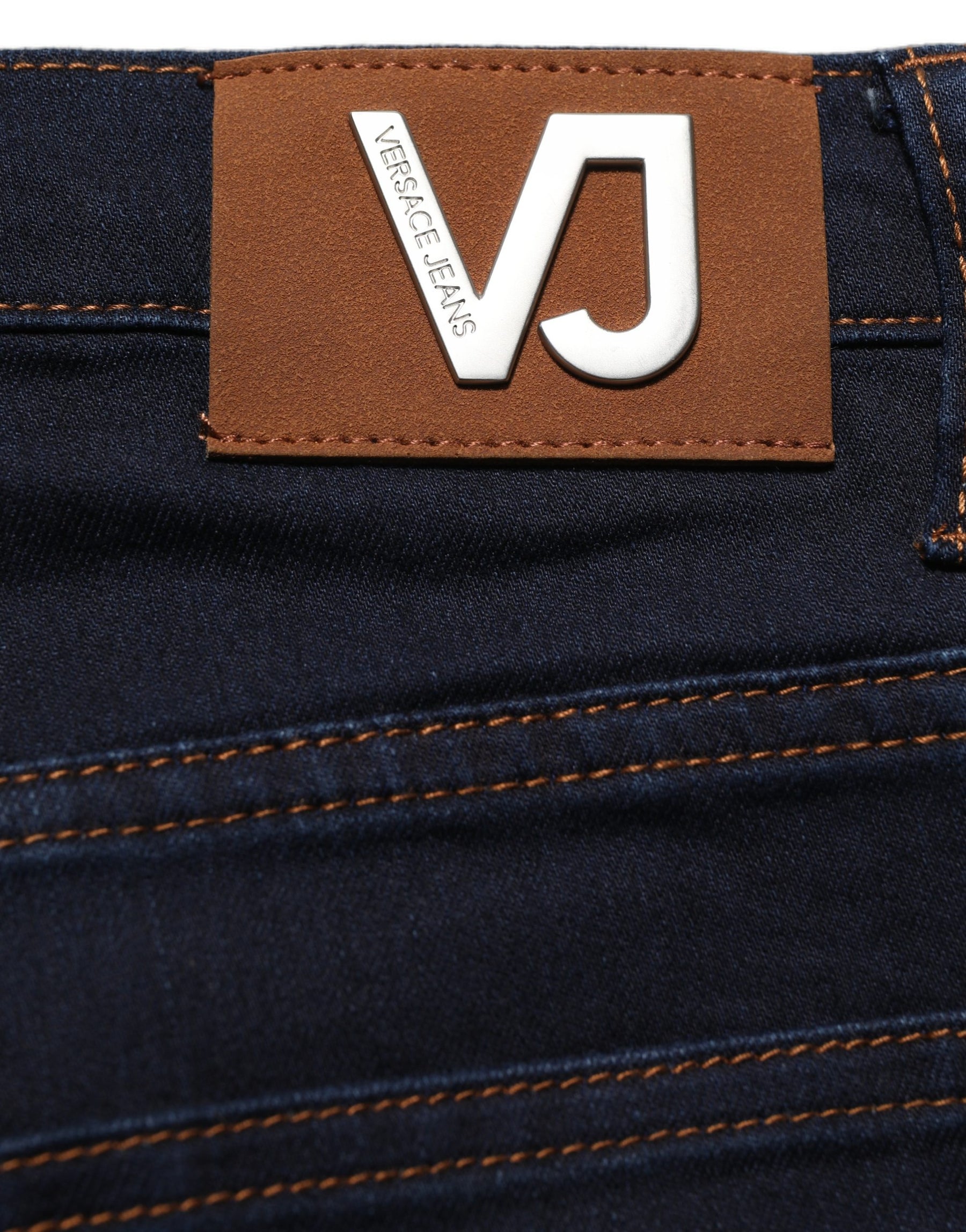 Versace Jeans Couture Blue High Waist Skinny Denim Trouser Jeans | Regal Royce