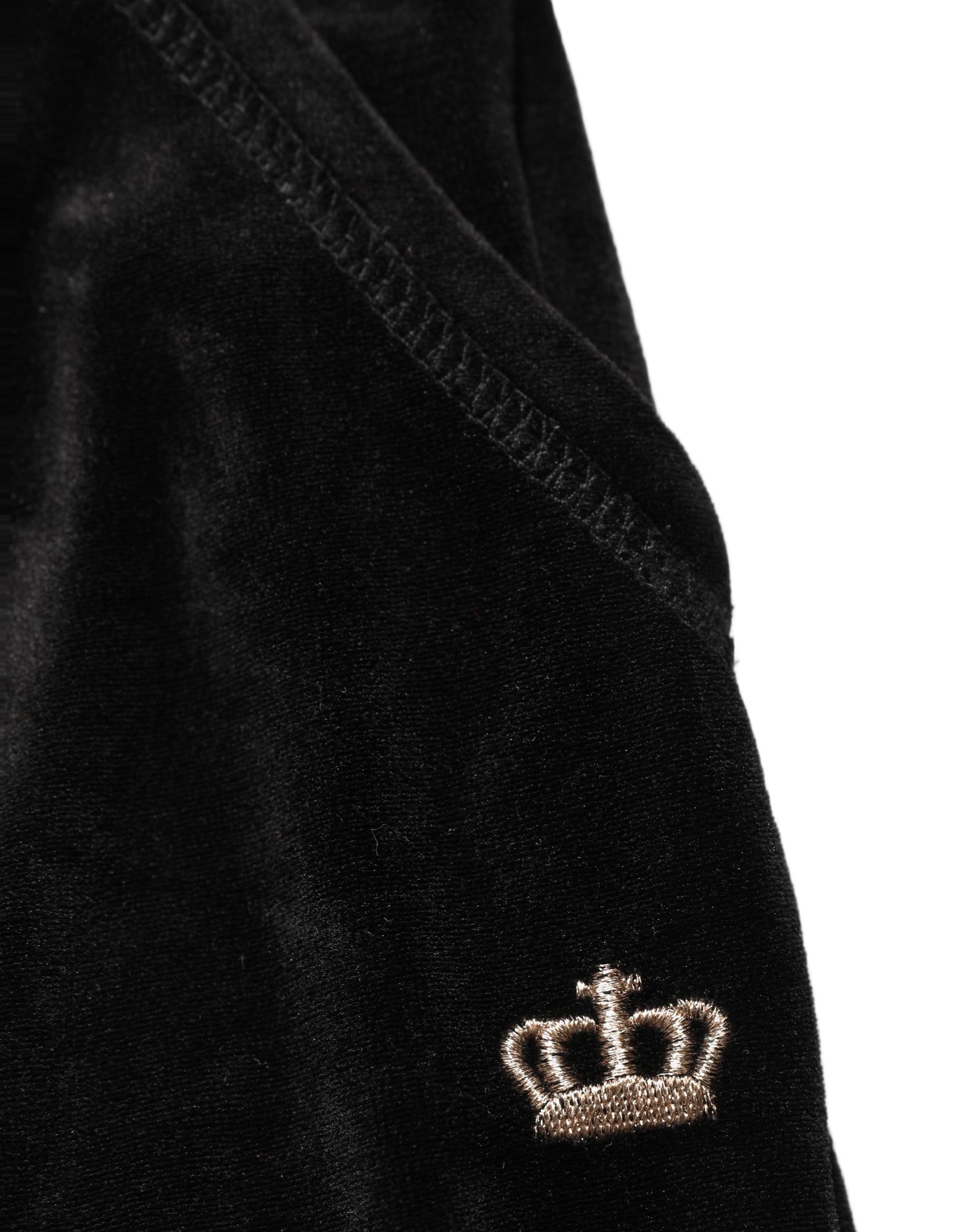 Juicy Couture Dark Gray Mid Waist Tapered Cropped Trouser Pants | Regal Royce